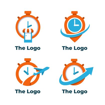 企业平面设计时间标志包标识模板公司企业标识