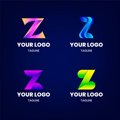 字母Logo渐变z字母标志系列identityBusinessLogoCorporateidentity