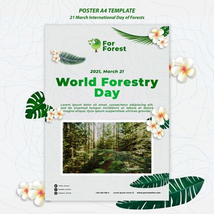 海报模板国际森林日海报海报国际模板