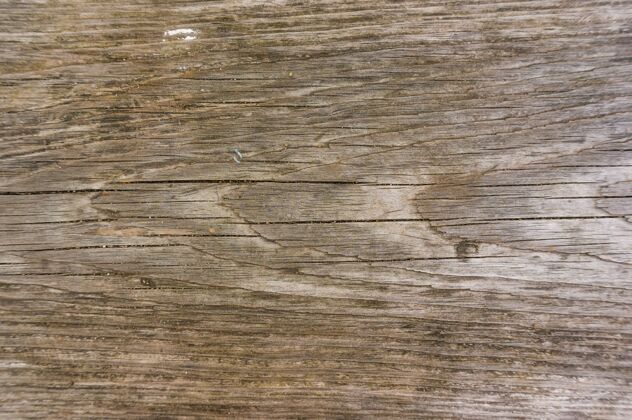 桌子棕色木质表面-非常适合作为凉爽的背景粗糙的桌子木板