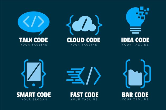 公司标志创意代码标志集商业企业编码
