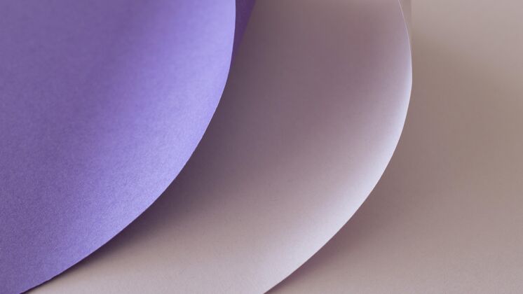 创意一层层的紫色渐变纸纸张工艺复制