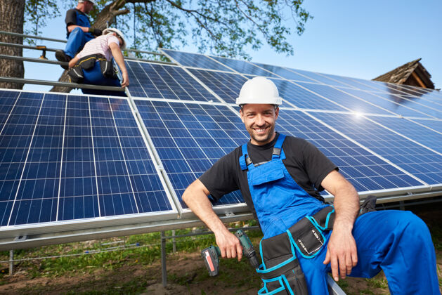 面板独立太阳能电池板系统安装 可再生绿色能源安装经济维护