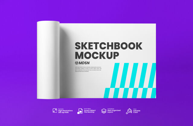 模型Sketchbook实体模型3d渲染封面笔记图形