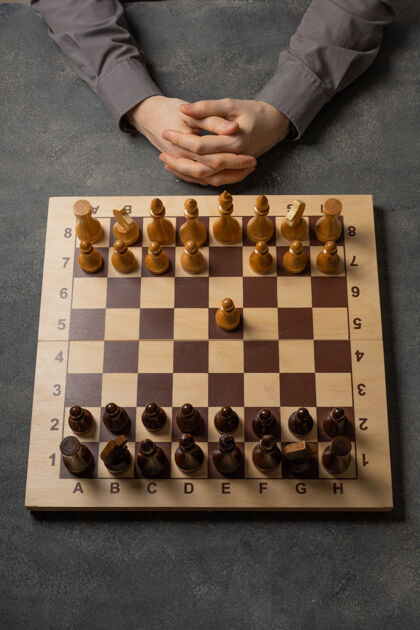 游戏棋局中的第一个棋子伙伴胜利将死