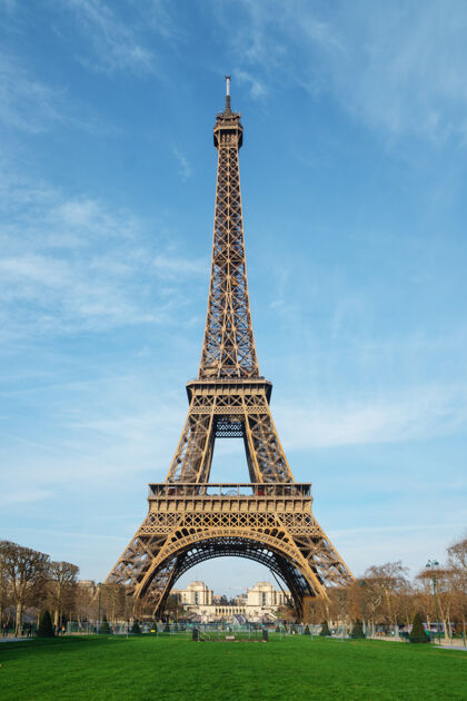 塔法国巴黎埃菲尔铁塔的美丽照片地标历史著名