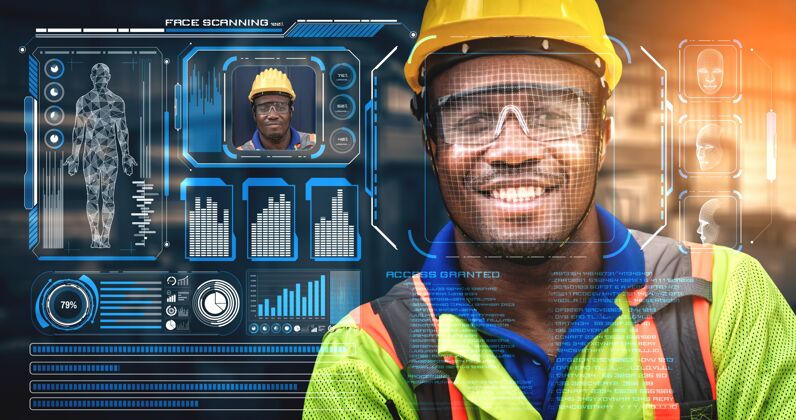 未来面向工业工人的人脸识别技术访问机器控制工业身份数据