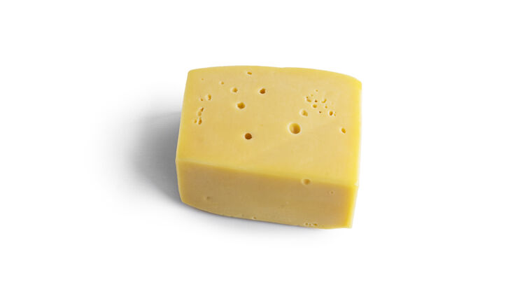 牛奶乳酪放在一块白面包上背景高高质量的照片部分有机开胃菜