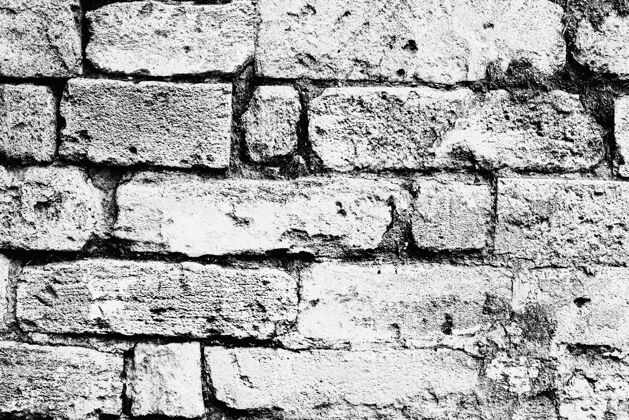 砖质地 砖 墙 它可以作为背景.brick有划痕和裂缝的纹理室内立面砌砖