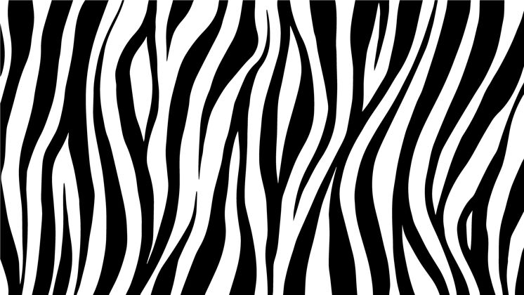 毛皮斑马纹背景动物纹理动物斑马