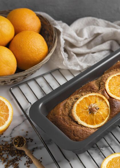 甜点用橙子组成健康食谱健康安排橙子