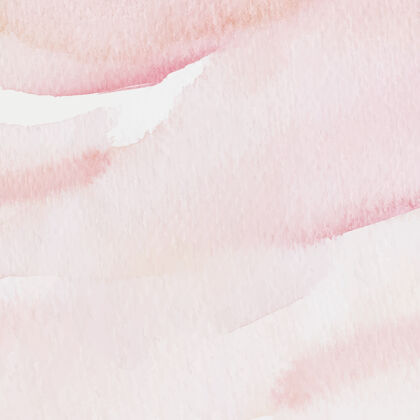 水彩画浅粉色水彩风格背景情人节阴影艺术品