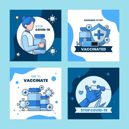 疾病直线平板疫苗instagram帖子集帖子治疗疫苗注射