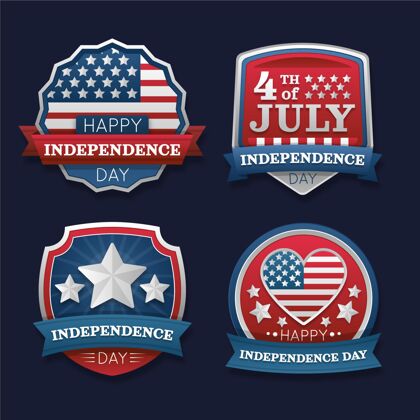 标签收集七月四日-独立日标签系列独立日美国庆典