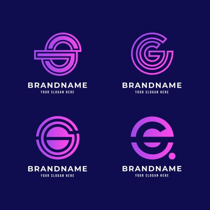 Business创意字母g标志模板Logo模板BrandCompany