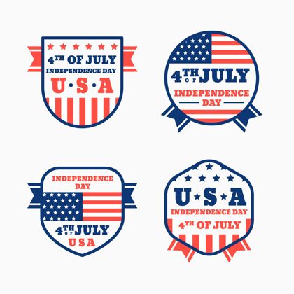 收藏七月四日独立日徽章收藏7月4日包装美国