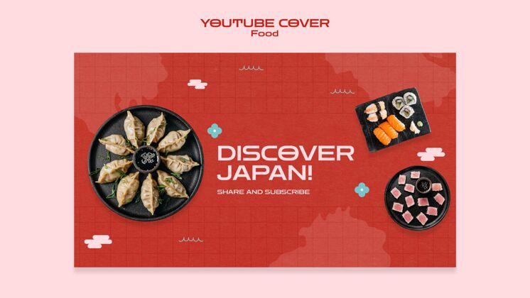 日语日本美食封面亚洲人视频创意