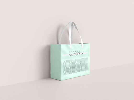 品牌现实购物袋模型塑料购物可定制