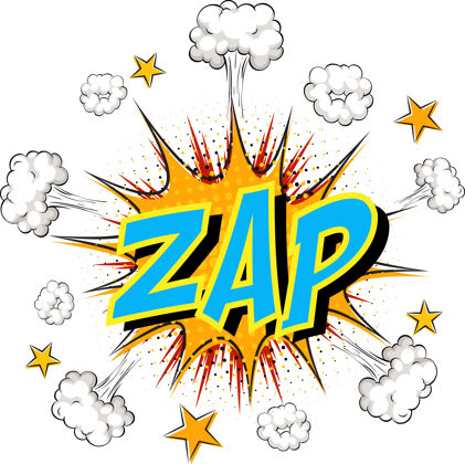 漫画漫画云上的单词zap移动卡通砸碎