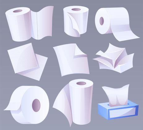 纸箱纤维素生产卫生纸毛巾隔离灰色套装包装餐巾纸