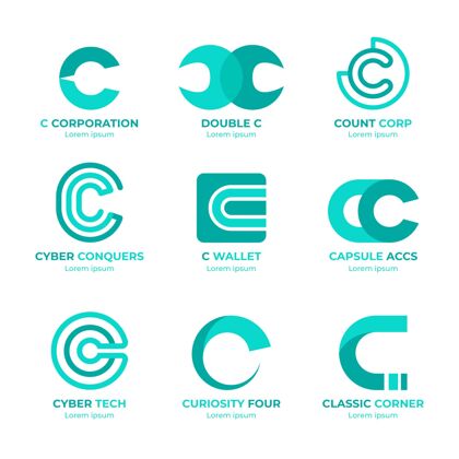平面设计平面设计c标志系列公司标志品牌包装
