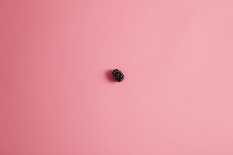 景观甜甜多汁的小黑莓 口感可口 对健康有益 卡路里和碳水化合物含量低 易于添加到你的饮食中 可用于冰沙 酸奶或水果沙拉夏季水果新鲜素食美味
