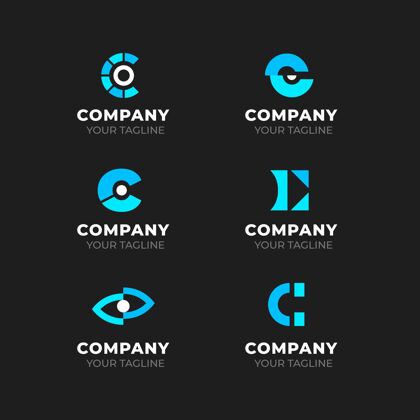 品牌收集平面设计c标志标识模板公司标识C标识