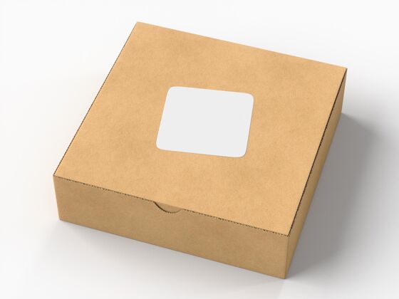 模型纸板箱与贴纸模型贴纸模型标签盒子模型