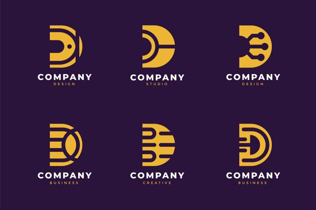 收藏D标志系列Logo文具DLogo