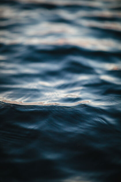 大海特写照片平静的身体水大自然海洋涟漪