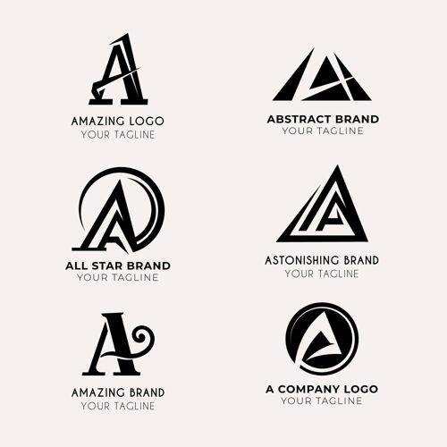 Logo平面设计的标志模板集BrandingCorporateidentityBusiness