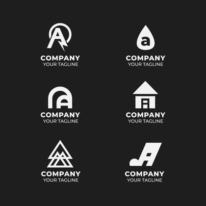 Logo平面设计的标志模板集合BusinessPackBranding