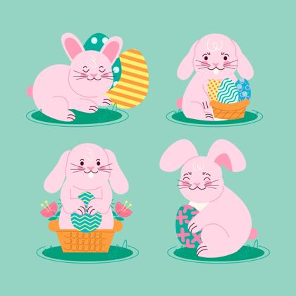 兔子复活节兔子系列复活节兔子庆祝分类