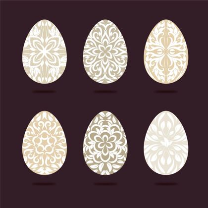 复活节彩蛋收藏手绘复活节彩蛋系列包装收藏套装