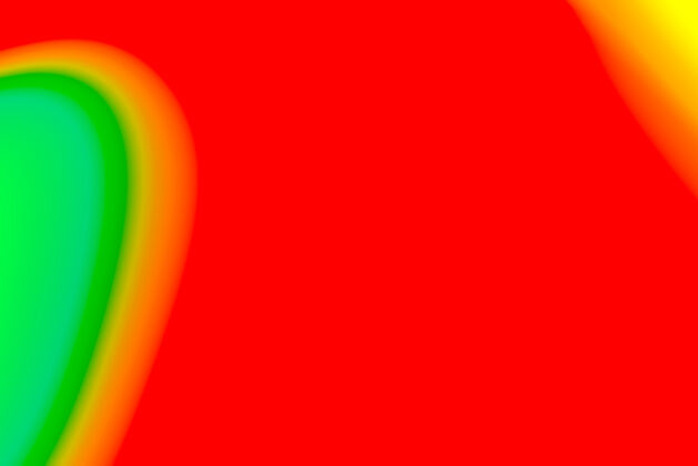 彩虹模糊的流行抽象背景与生动的原色生动模糊波浪