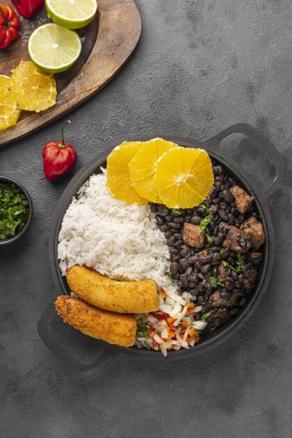 美味美味的巴西菜 上面是橙色平面图具体安排