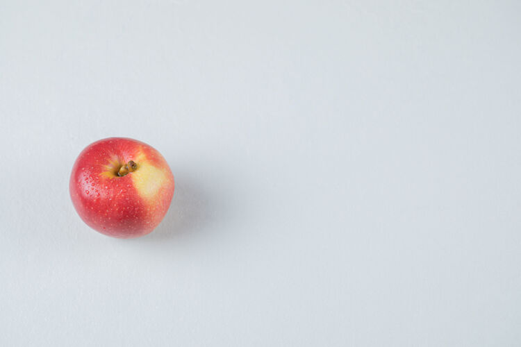 品质红苹果孤立的纹理表面食物生物甜味