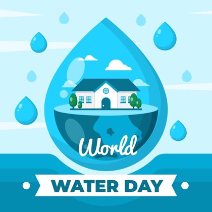 庆典世界水日活动世界水日设计理念
