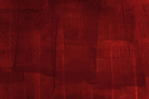 空红色混凝土不良石墙建筑