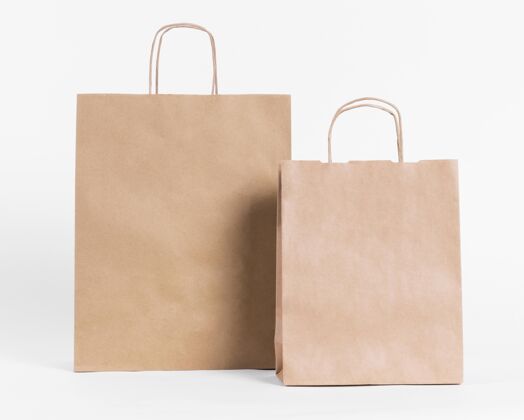 纸袋纸袋概念模型包装设计纸张销售袋