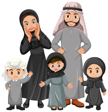 男性阿拉伯家庭度假装备度假阿拉伯