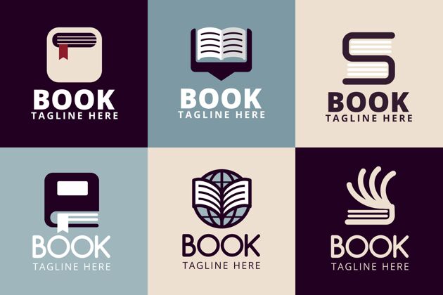 书籍图书标识模板包教育品牌企业