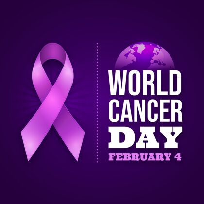 象征世界癌症日日子团结支持