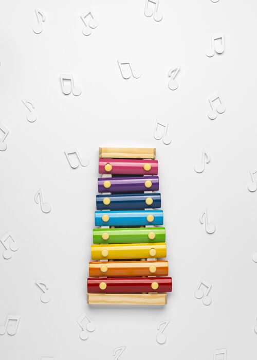 元素木琴配音符音符生活静物